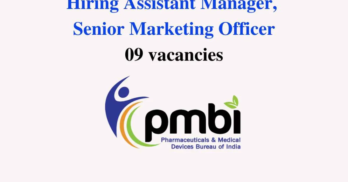 PMBI Hiring Assistant Manager, Senior Marketing Officer