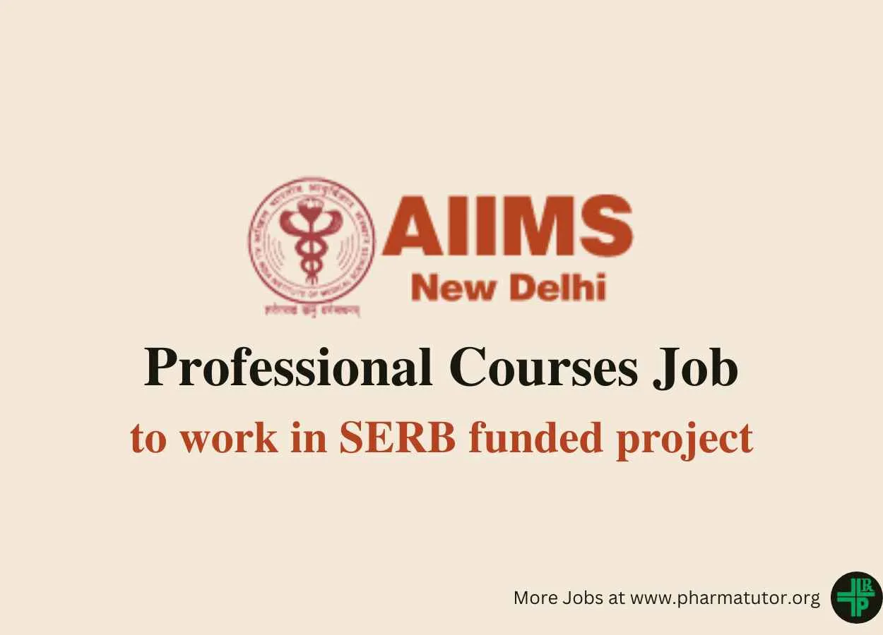 Vacancy for Junior Research Fellow at AIIMS
