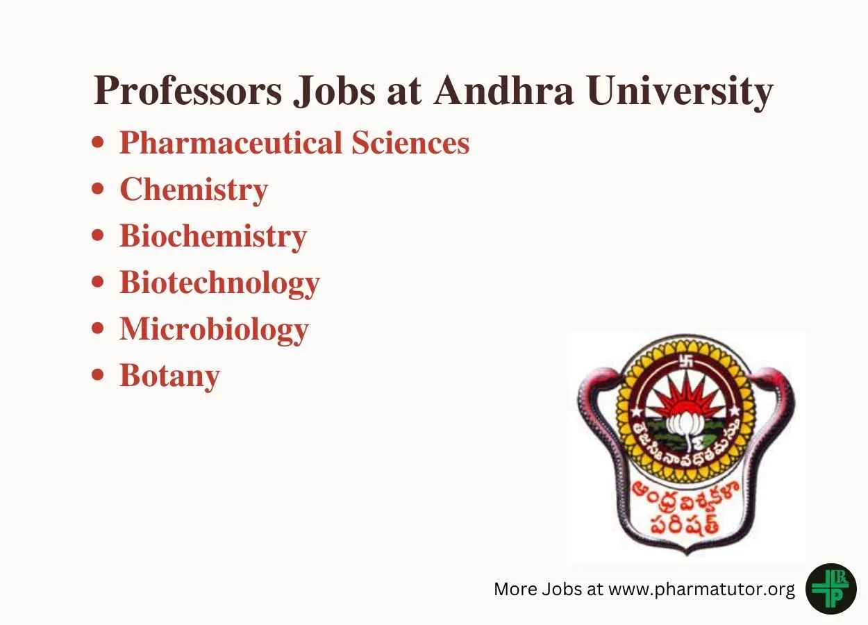 Apply Online for post of Professors at Andhra University