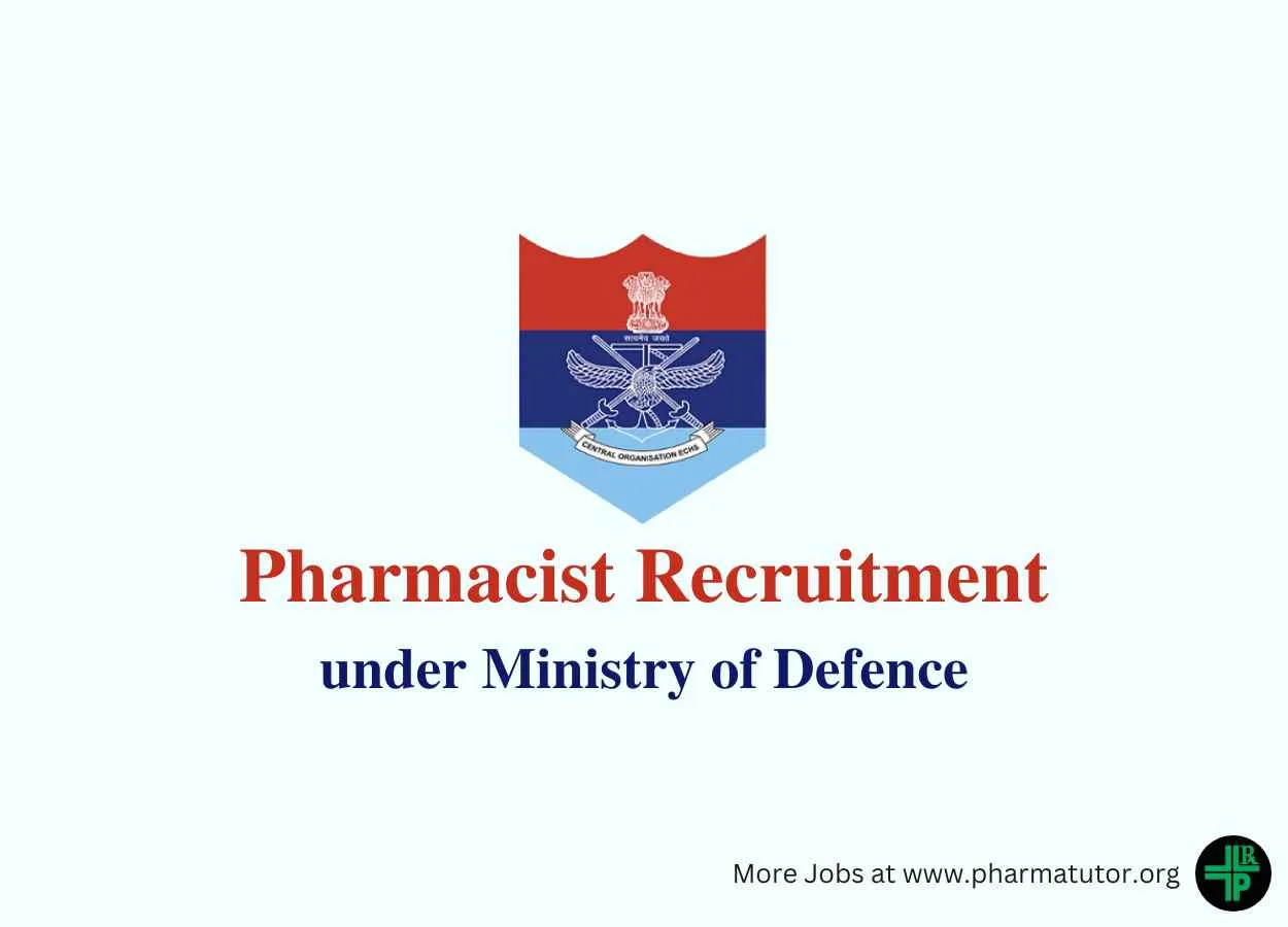 ECHS invites applications for Pharmacist