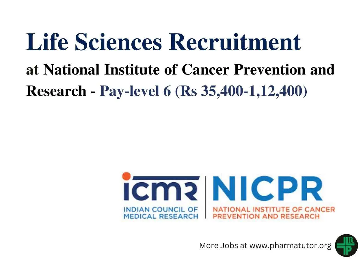 Life Sciences Recruitment at NICPR