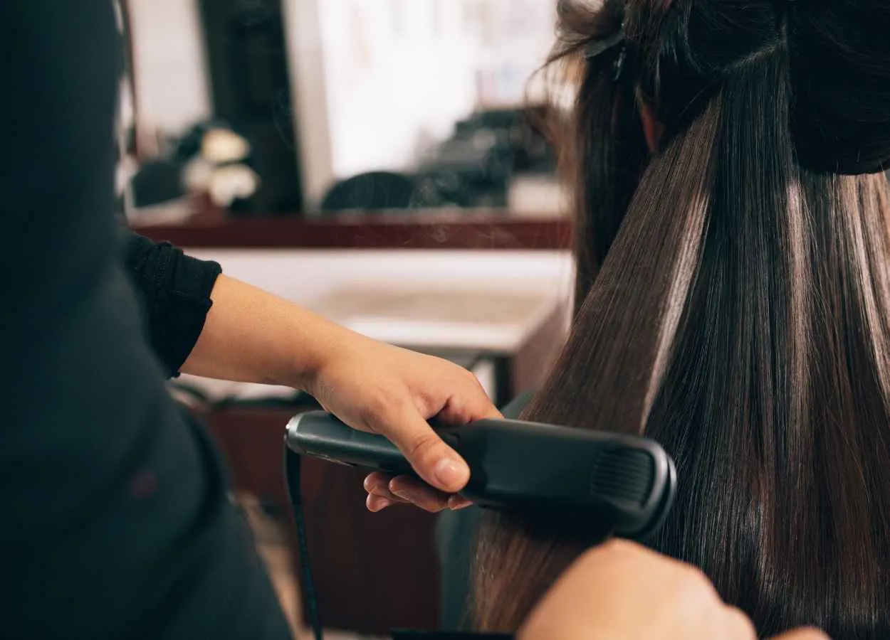 Mixing heat with hair styling products may be bad for your health