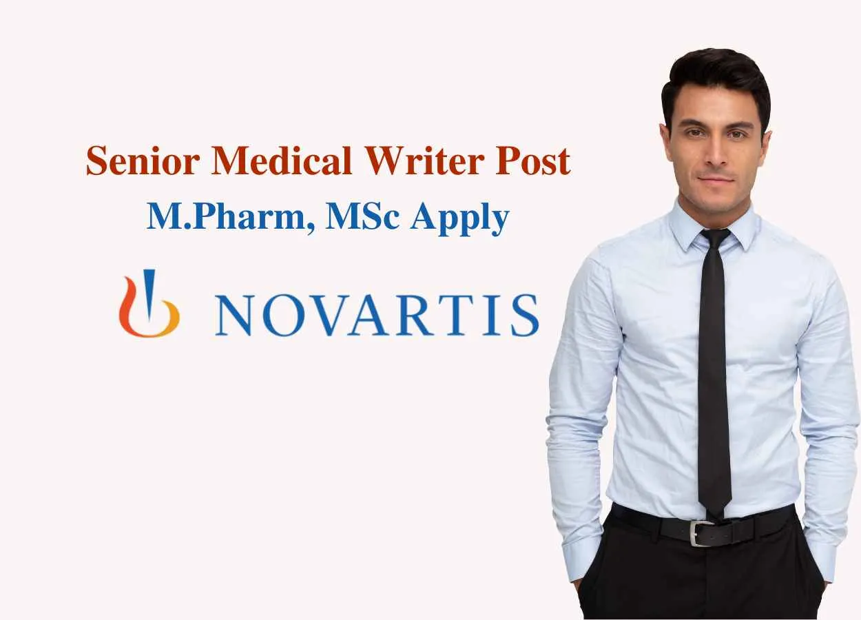 Novartis looking for Senior Medical Writer