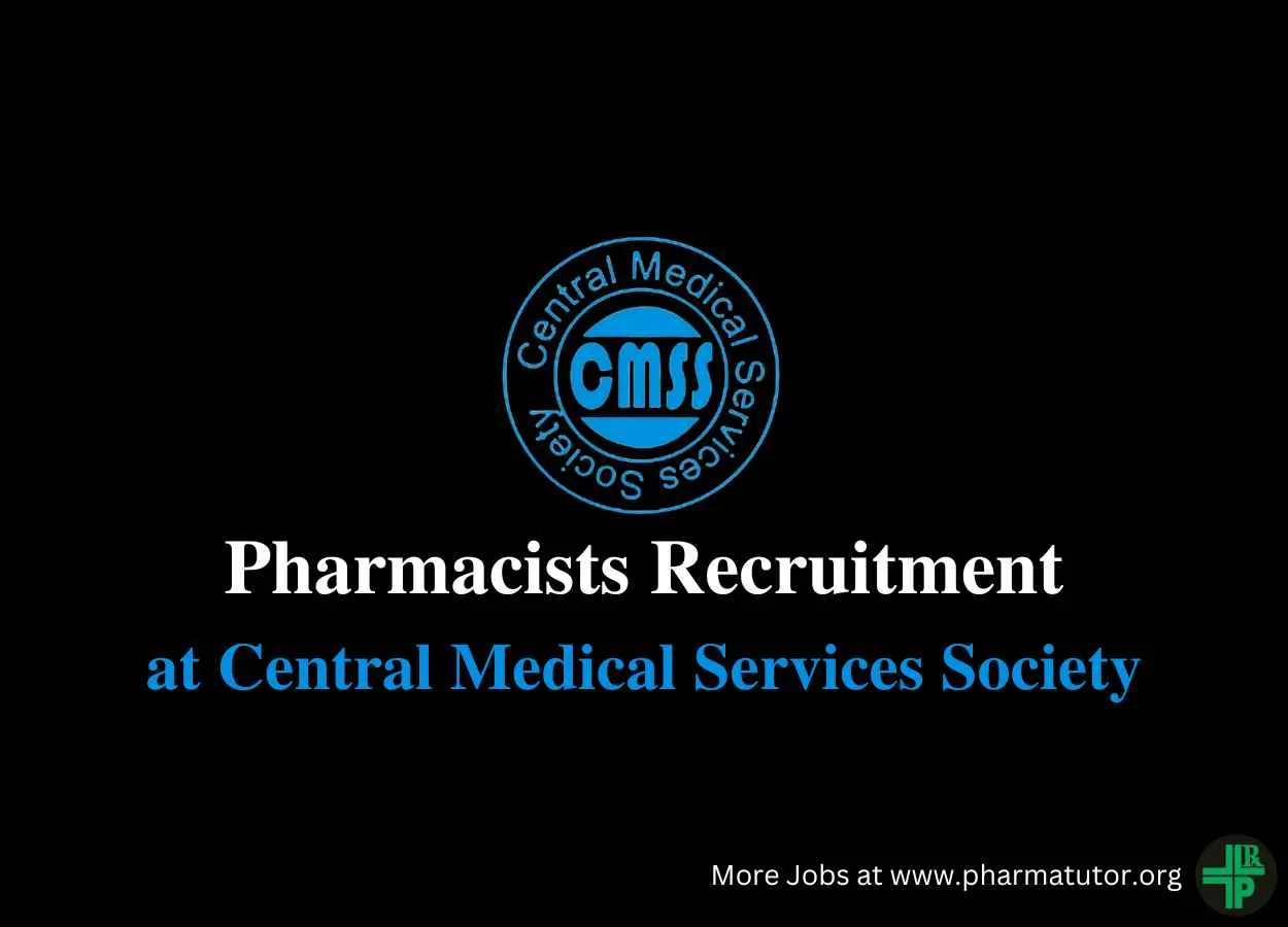 Opportunity for Pharmacists to Join Central Medical Services Society