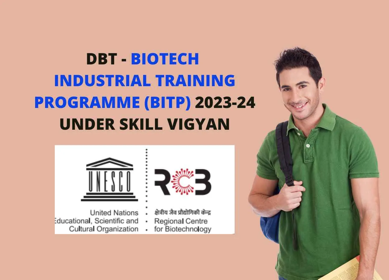 DBT - BIOTECH INDUSTRIAL TRAINING PROGRAMME