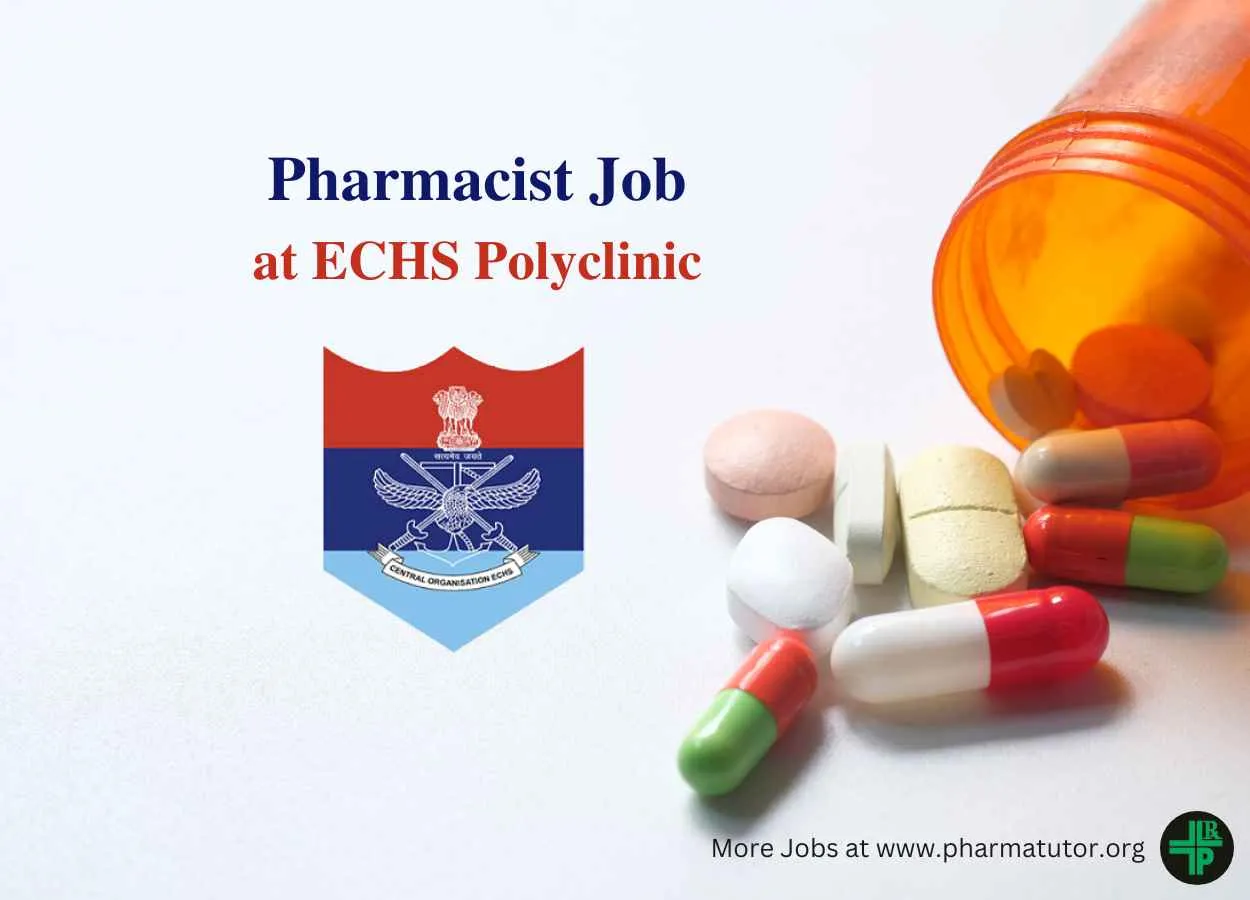 ECHS invites applications for post of Pharmacist