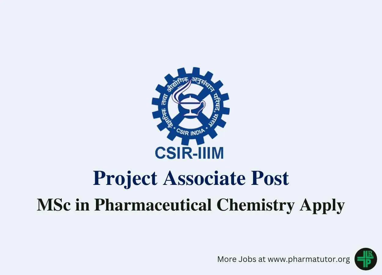 IIIM Looking for Project Associate