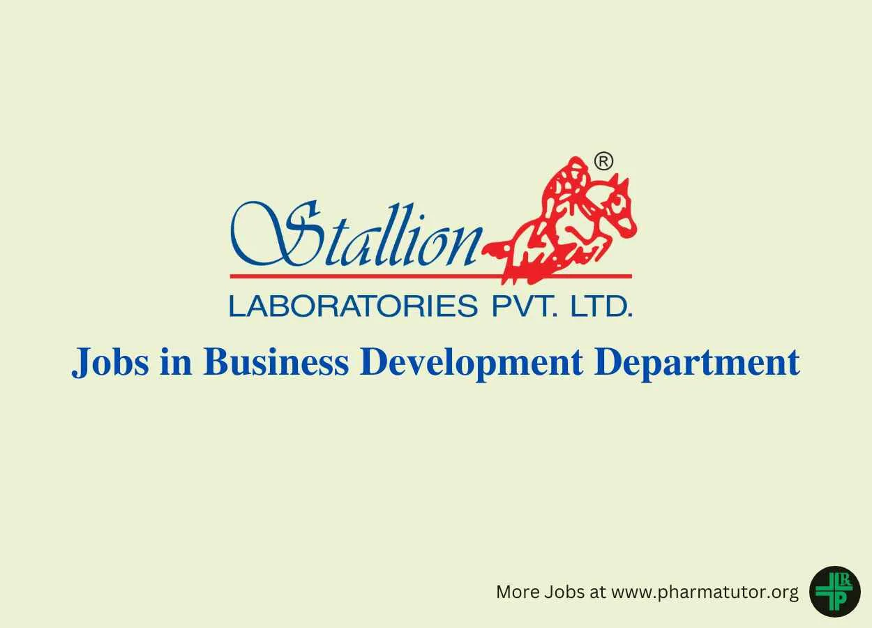 Jobs in Business Development Department at Stallion Laboratories