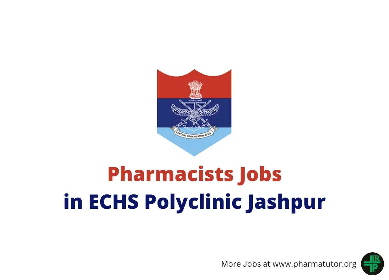 ECHS invites applications for post of Pharmacist
