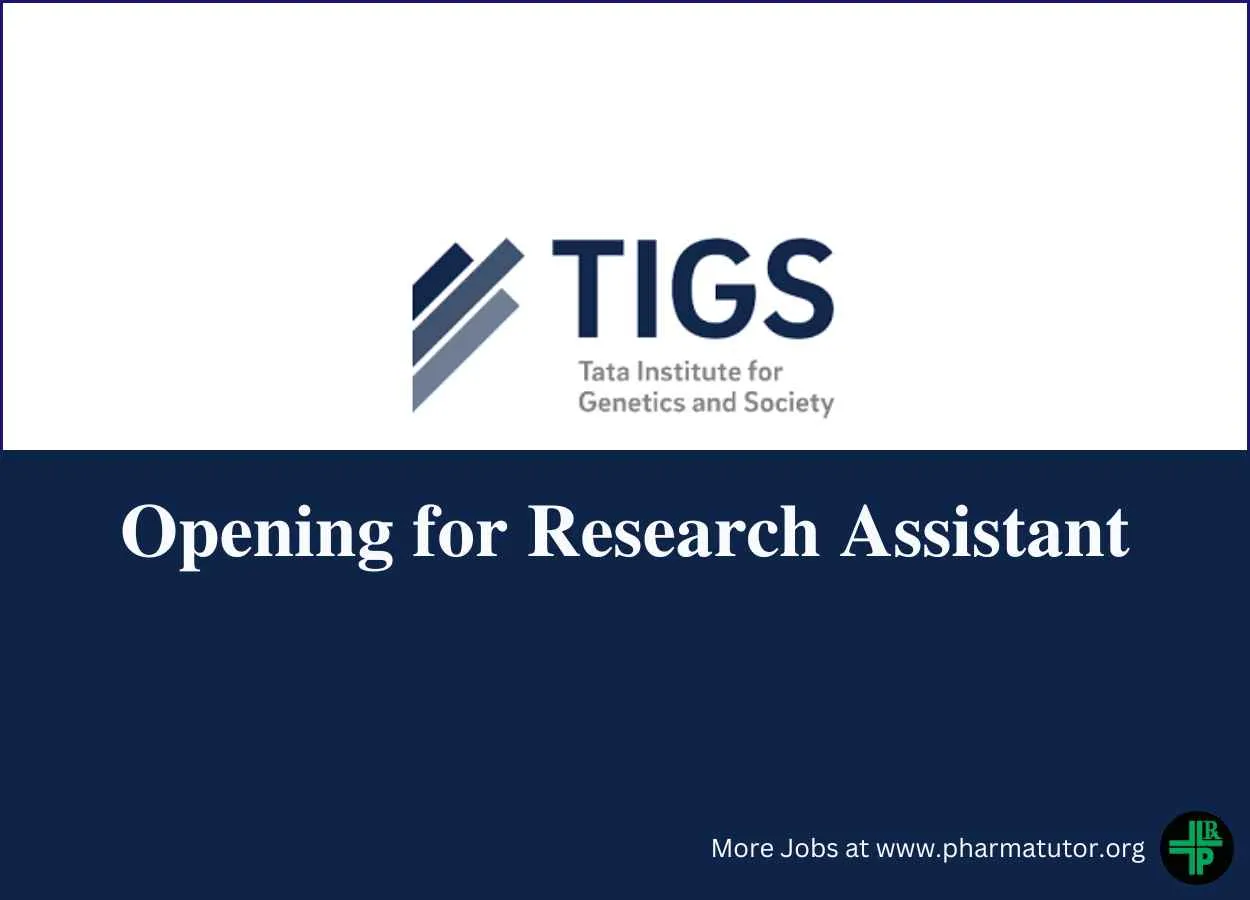 Job Opening for Research Assistant at TIGS