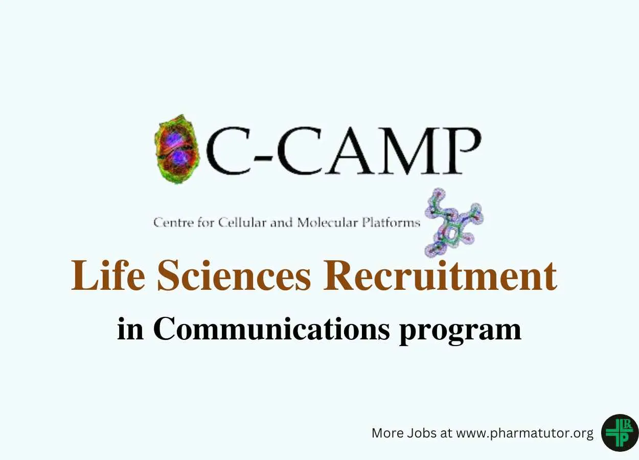 Life Sciences Recruitment at Centre for Cellular and Molecular Platforms