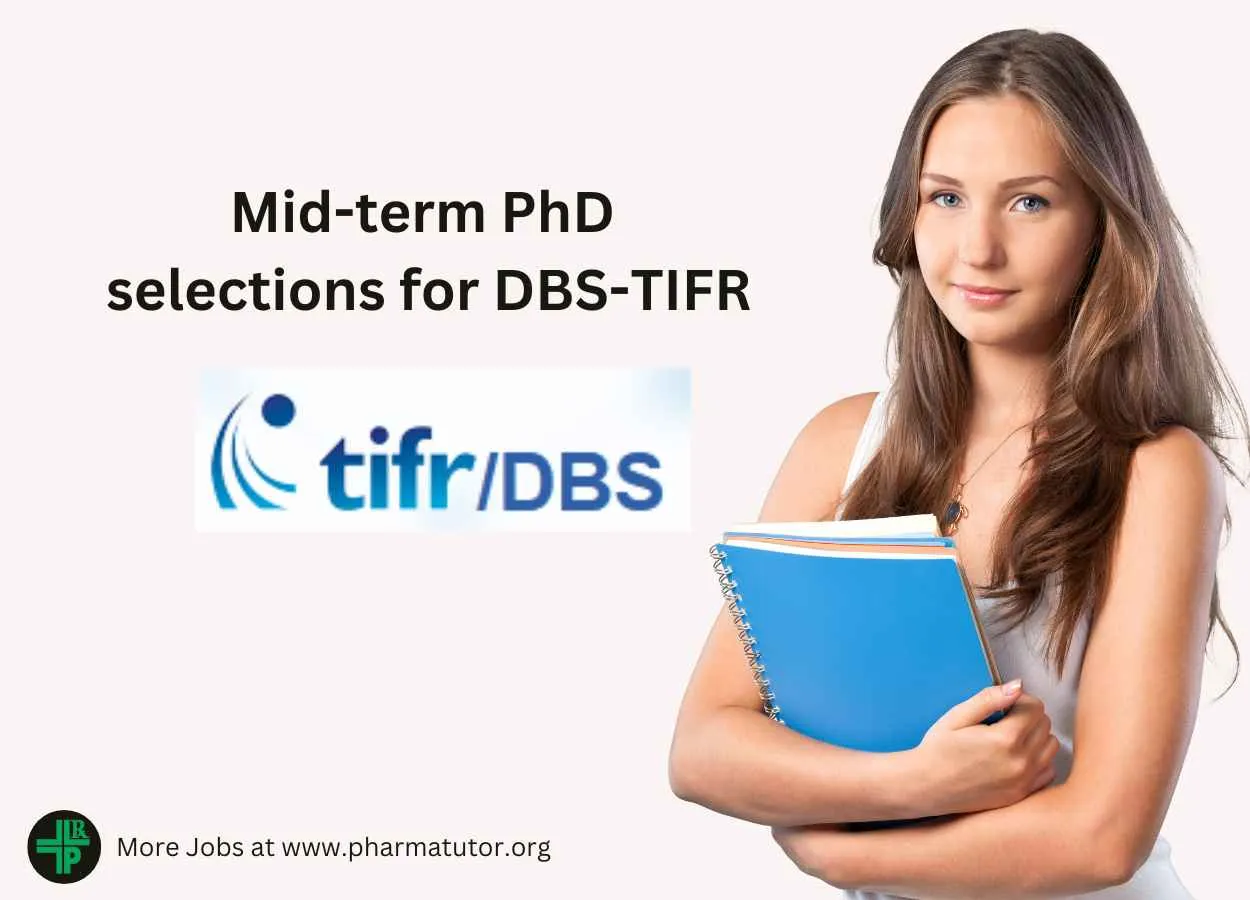 Mid-term PhD selections for DBS-TIFR