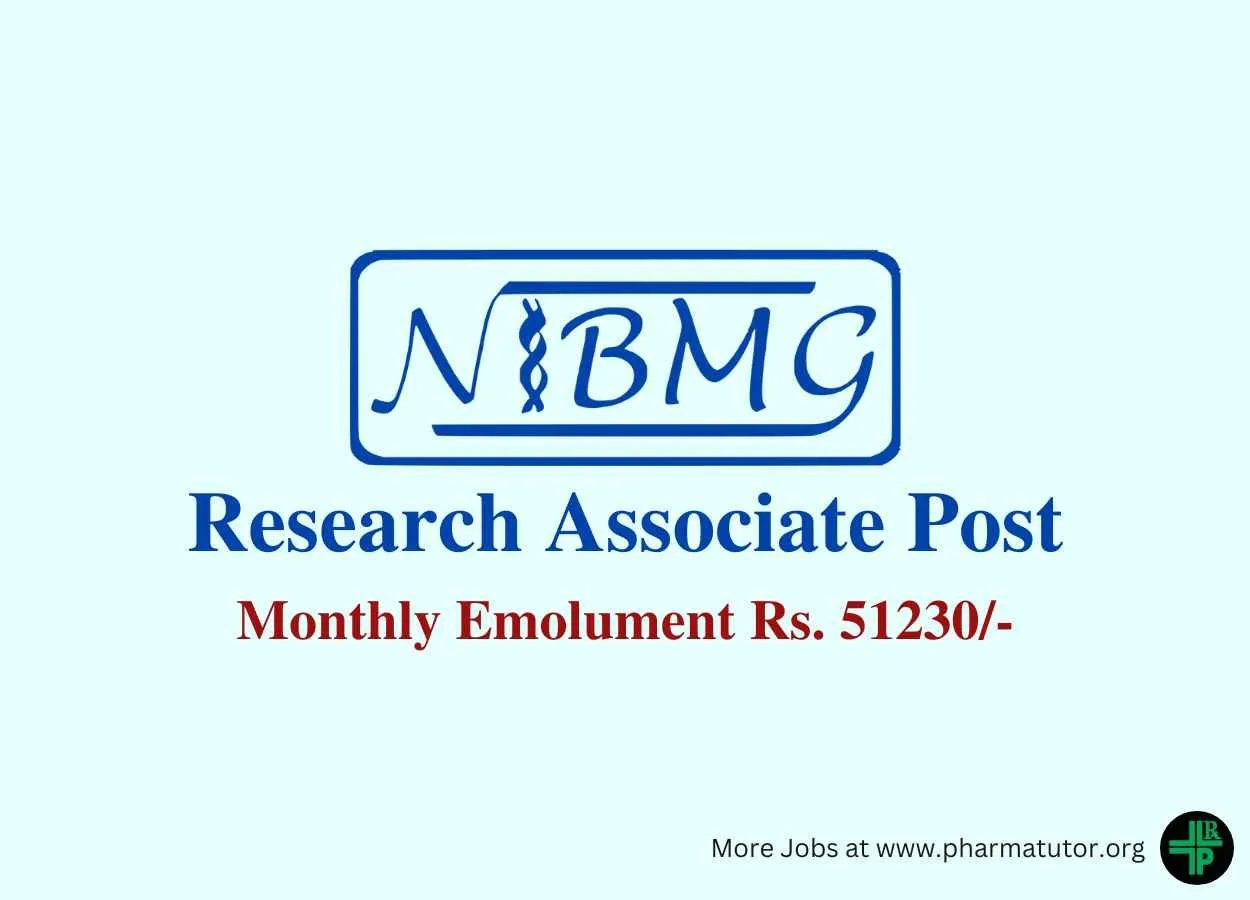 Vacancy for Research Associate at NIBMG