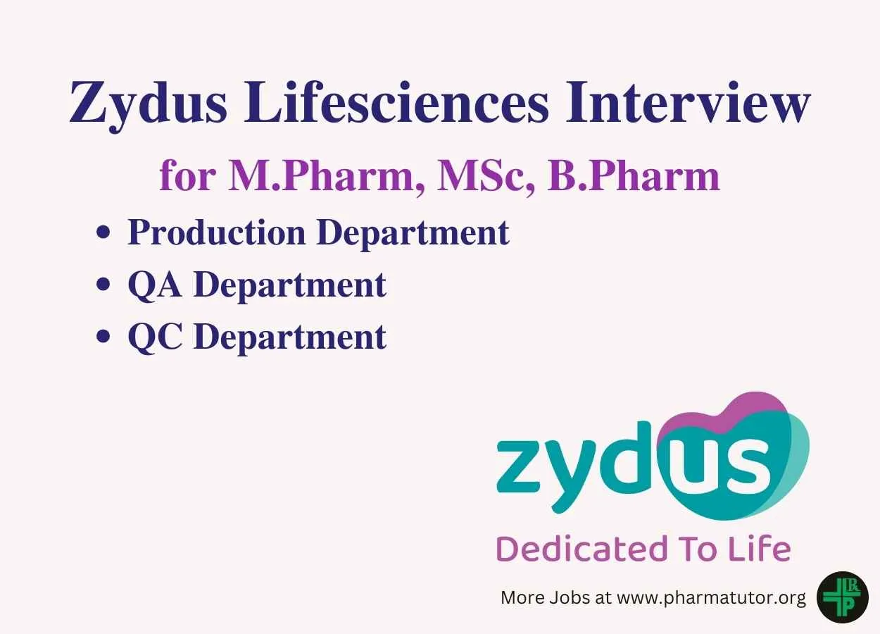 Zydus Lifesciences Walk In