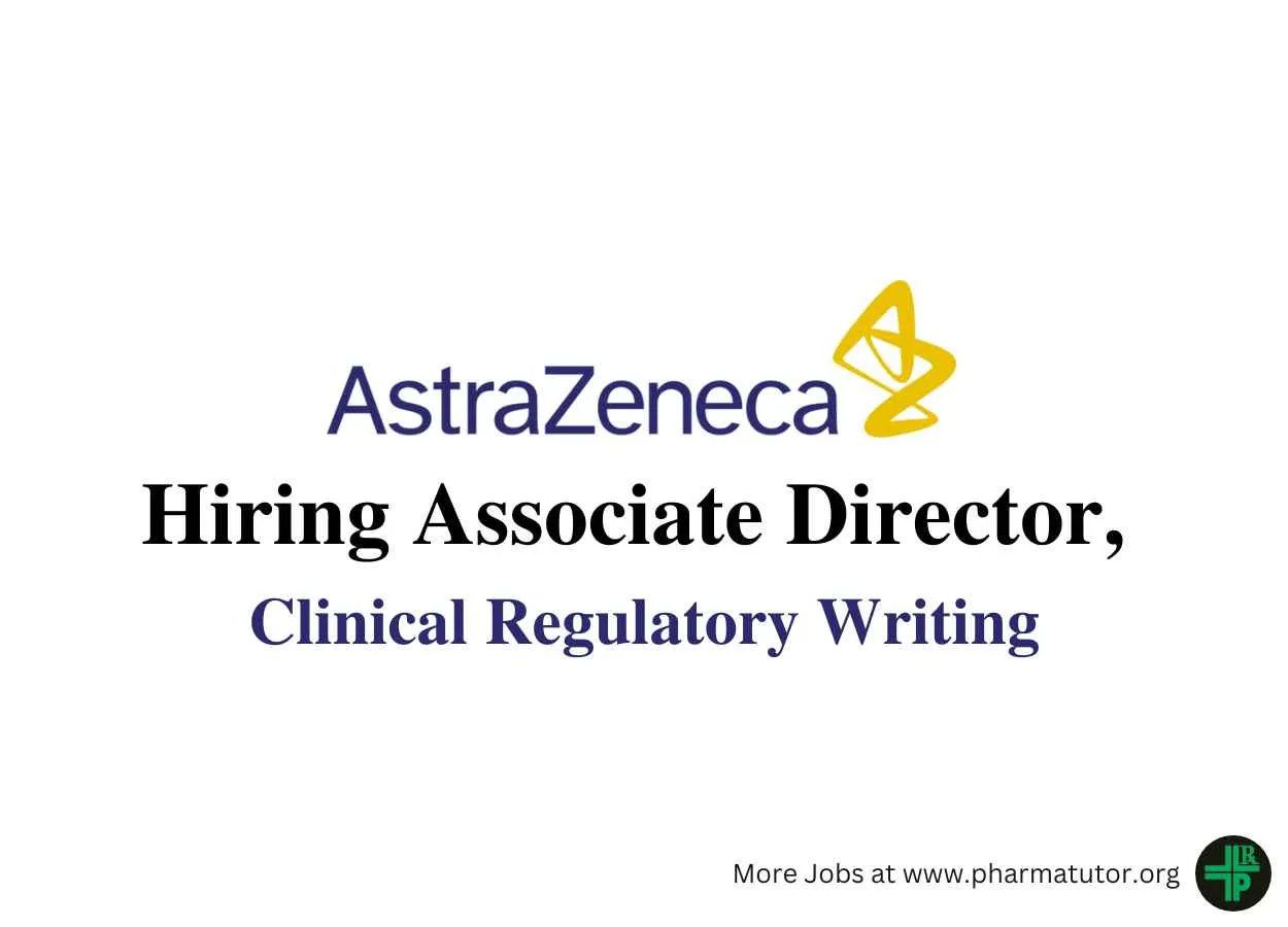 AstraZeneca Hiring Associate Director