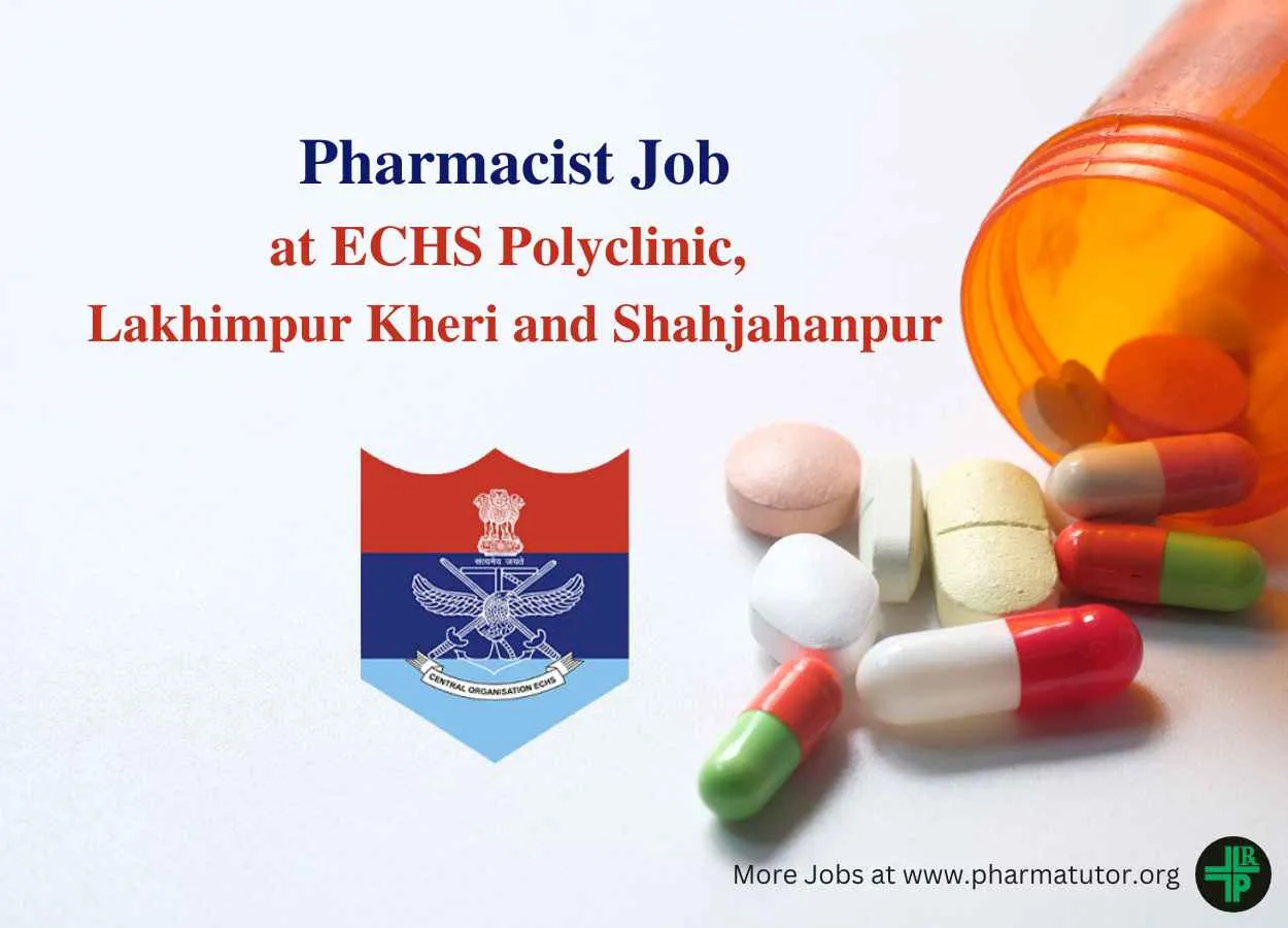 ECHS invites applications for post of Pharmacist