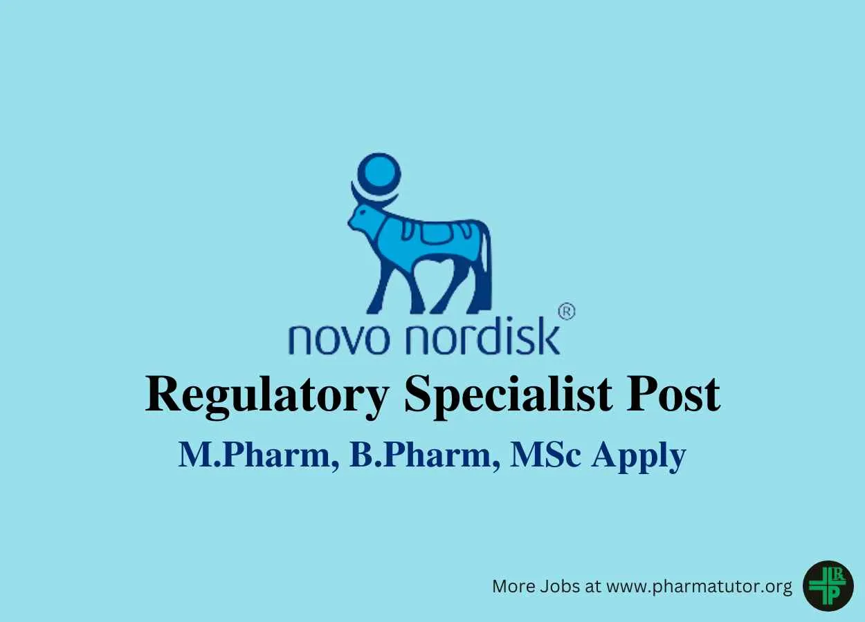 Novo Nordisk looking for Regulatory Specialist
