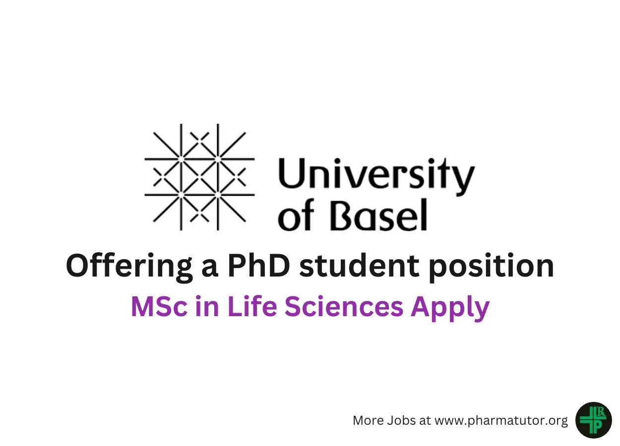 University of Basel is offering a PhD student position