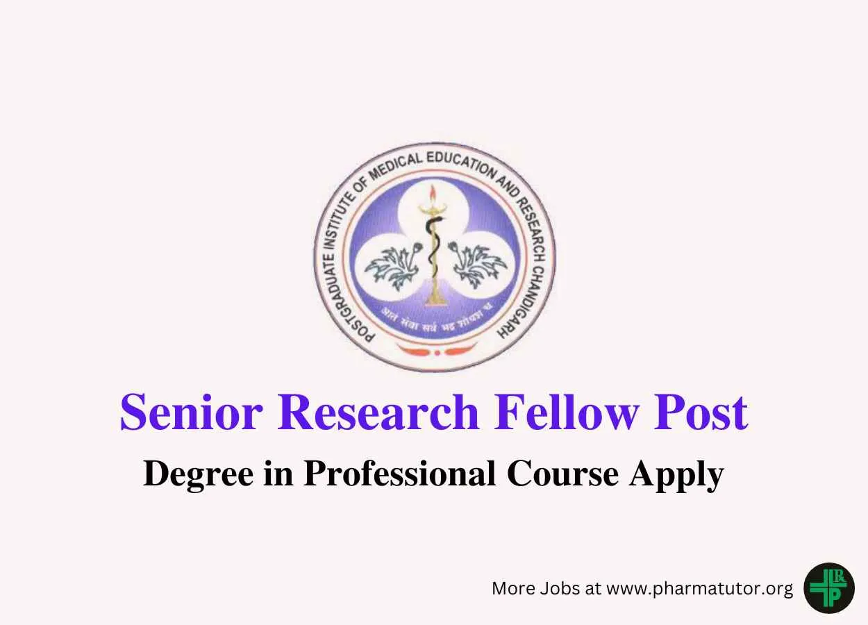 Vacancy for Senior Research Fellow at PGIMER