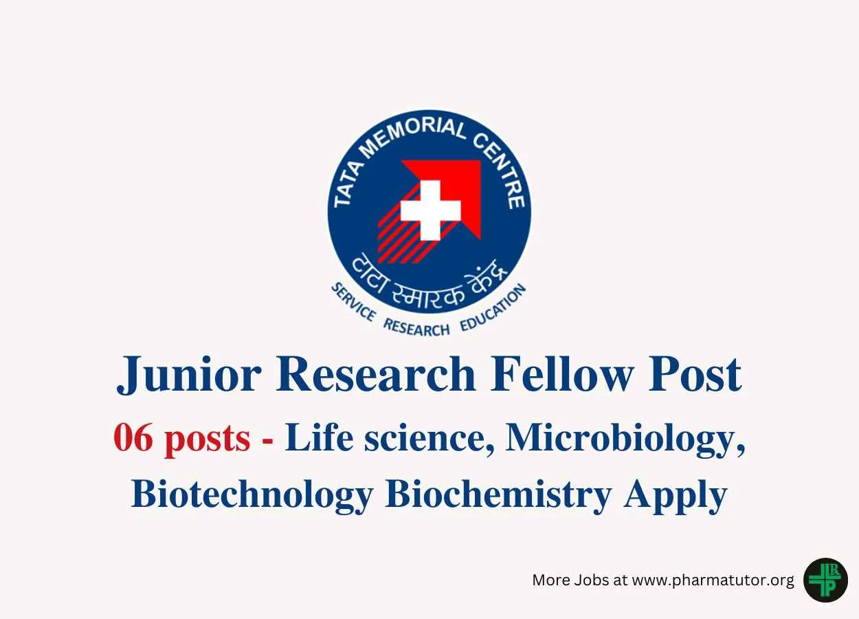 Walk in interview for Junior Research Fellow at Tata Memorial Centre