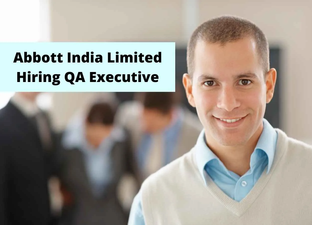 Abbott Hiring QA Executive