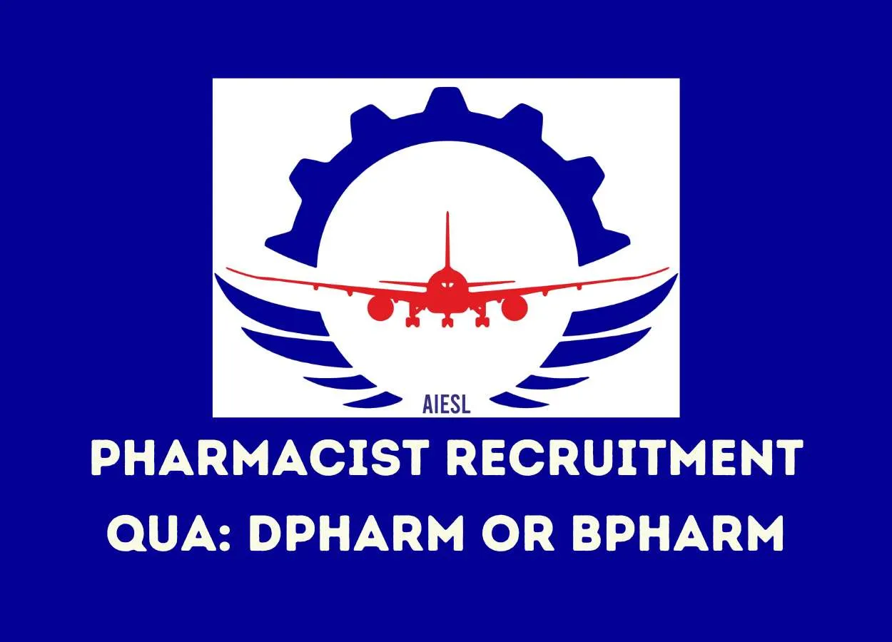 AIESL invites for Walk in Interview for Pharmacist post
