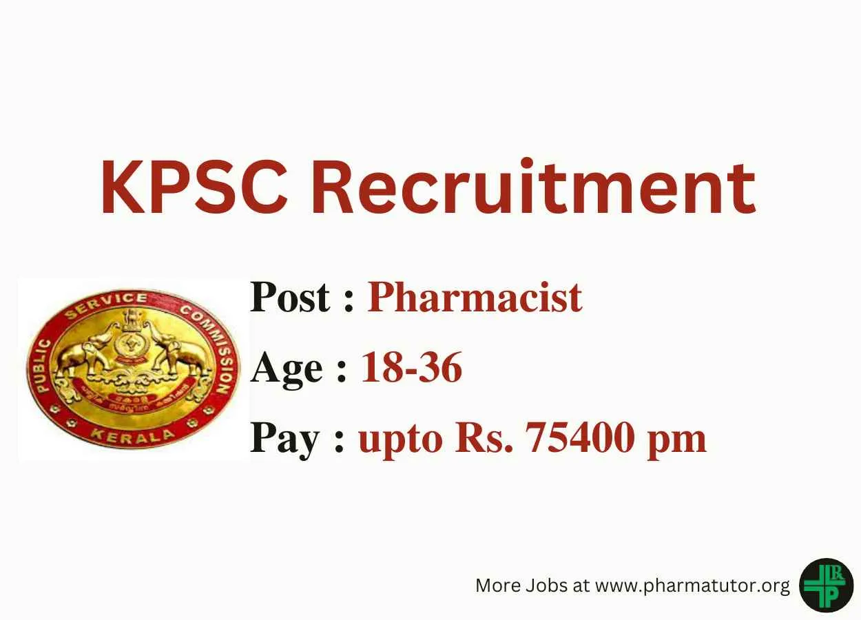 Apply Online for Pharmacists under Public Service Commission