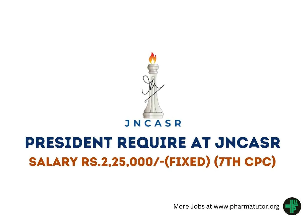 JNCASR Invites Applications / Nominations for the Post of President