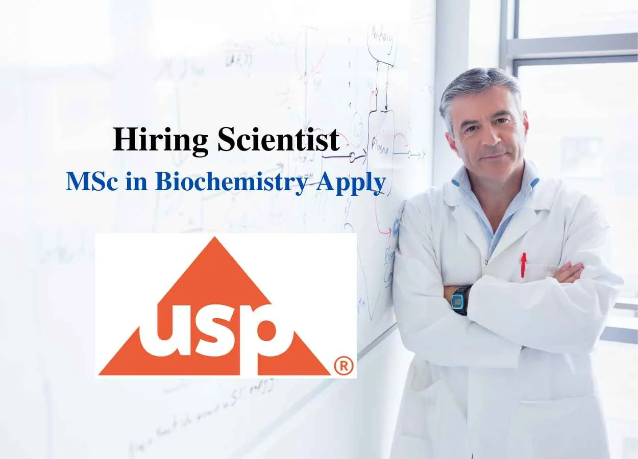 United States Pharmacopeia Hiring Scientist