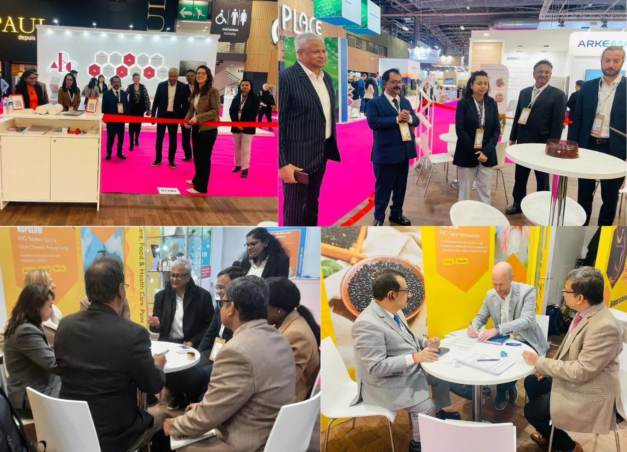 In-Cosmetics Global Exhibition and Conference 2024 held in Paris