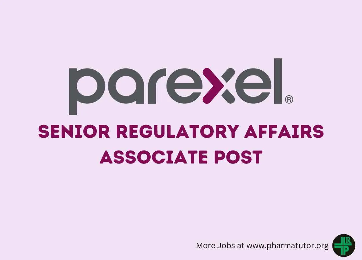 PAREXEL looking for Senior Regulatory Affairs Associate