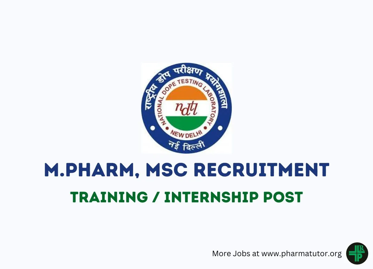 Advertisement For Training / Internship at NDTL