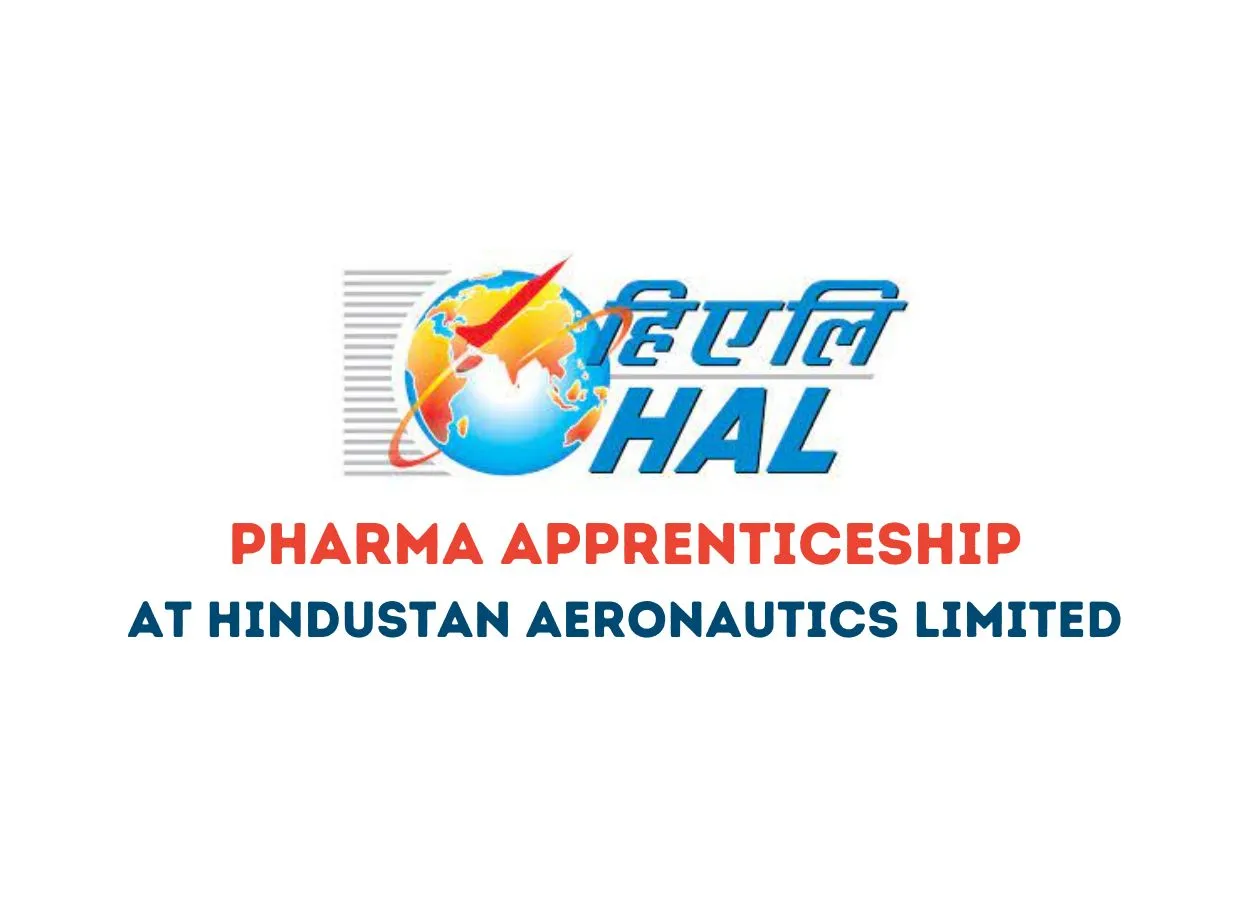 HAL Limited invites application for Pharma Apprenticeship
