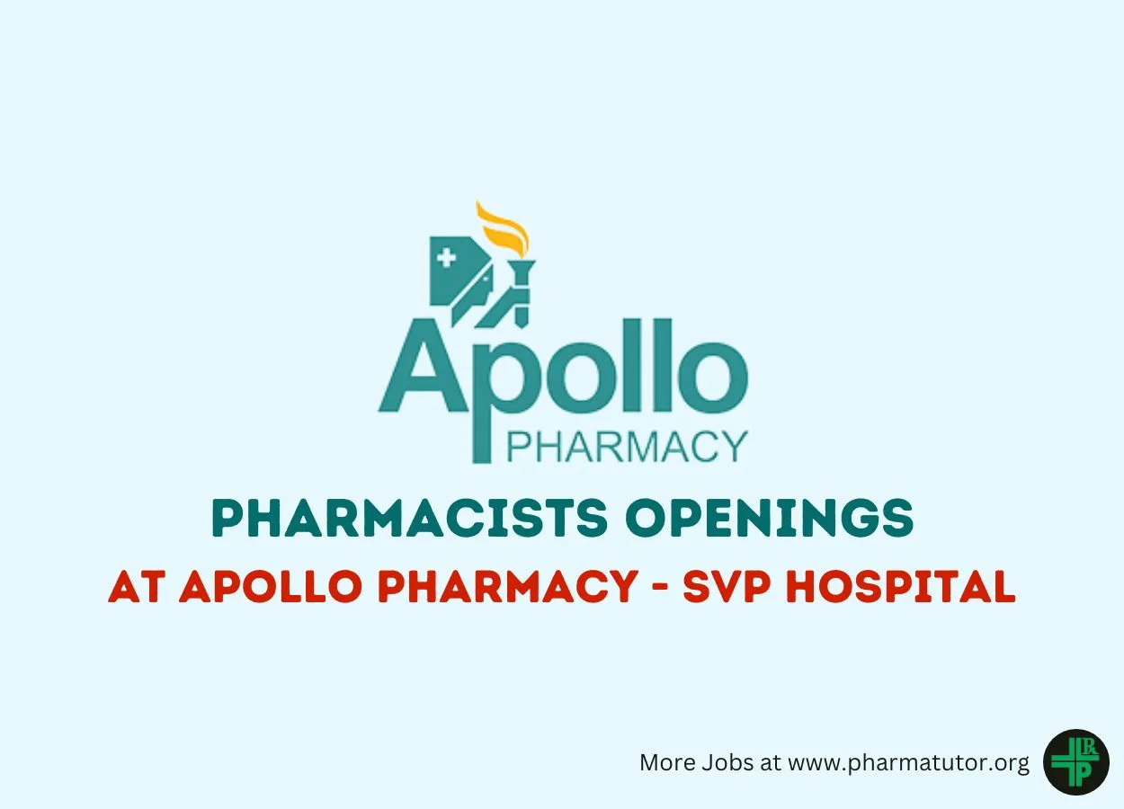 Job Openings for Pharmacists at Apollo Pharmacy