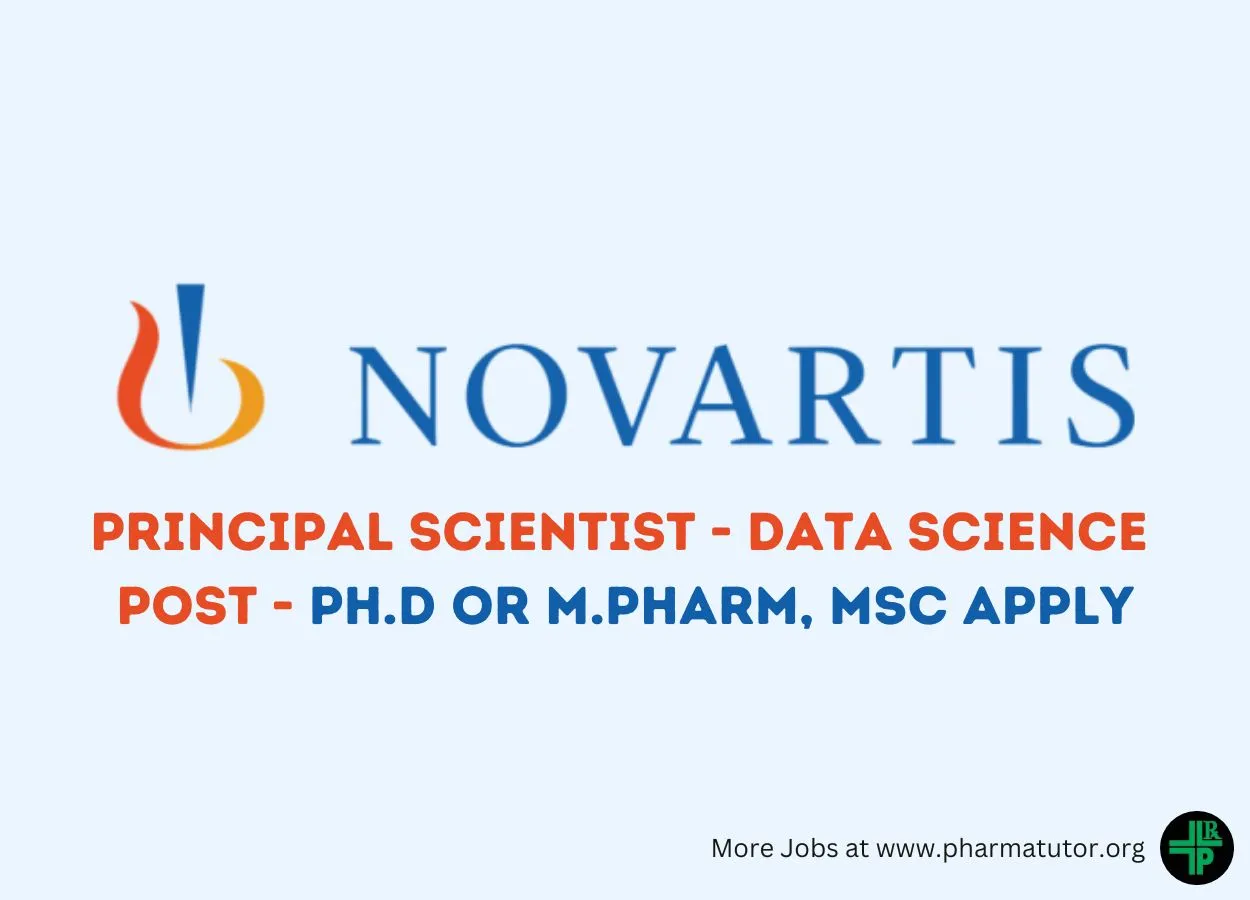 Novartis looking for Principal Scientist
