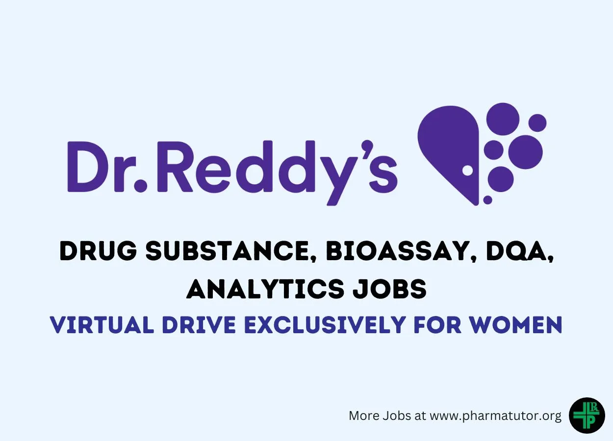 Virtual Drive for Drug Substance, Bioassay, DQA, Analytics at Dr. Reddy's Laboratories