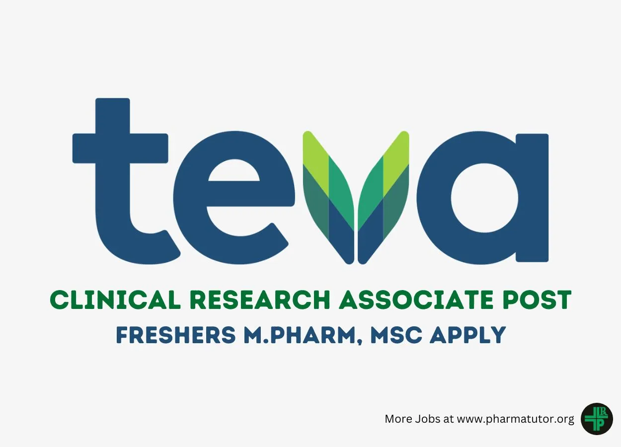 Work as Clinical Research Associate at Teva