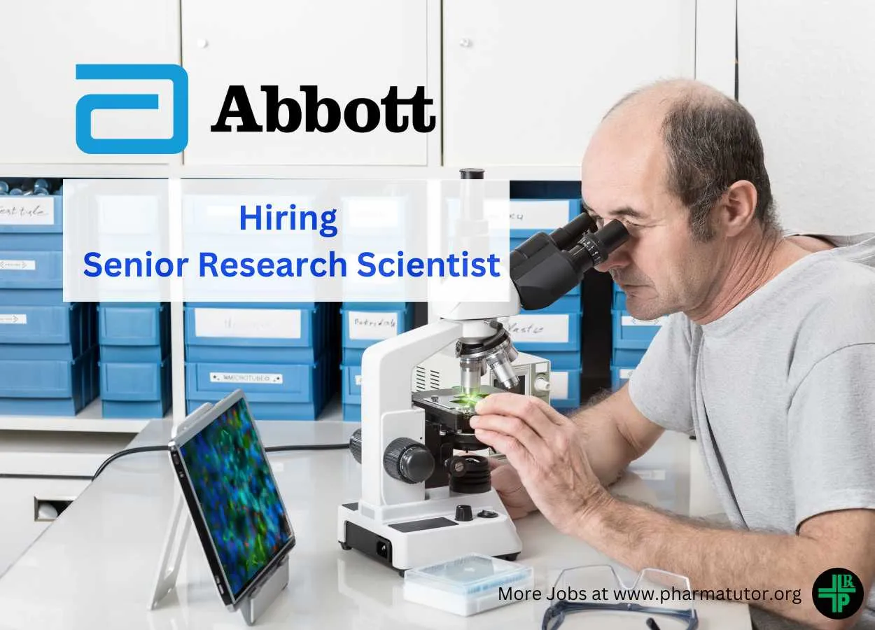 Abbott Hiring Senior Research Scientist