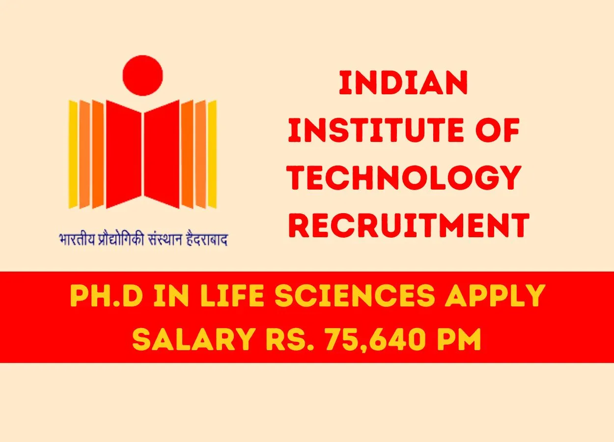 IIT Hyderabad looking for Research Associate