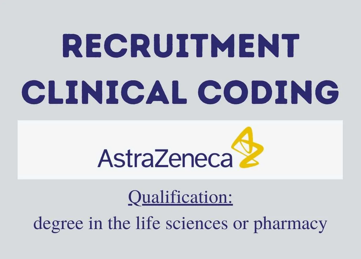 Job for Pharma graduates as Associate Director - Clinical Coding at Astrazeneca
