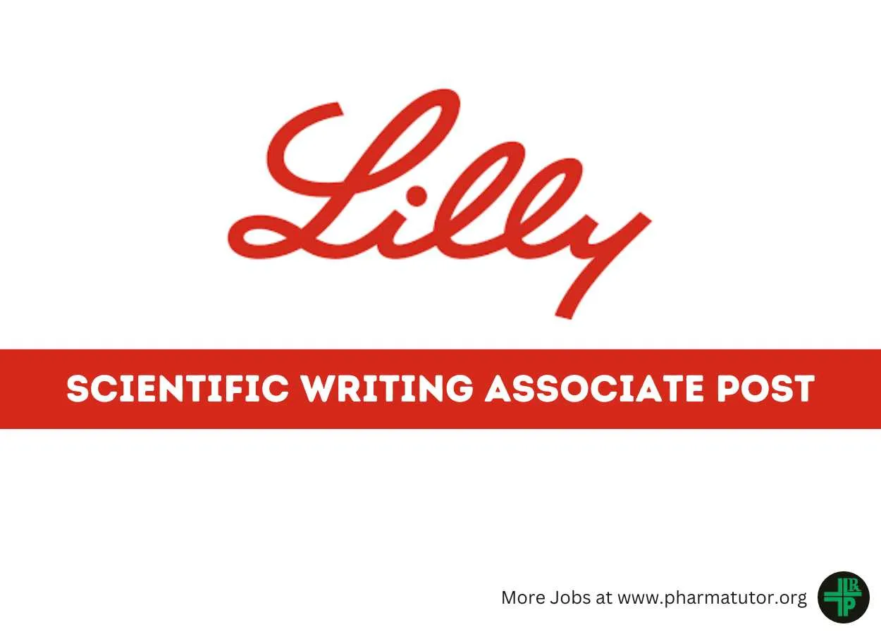Lilly looking for Scientific Writing Associate