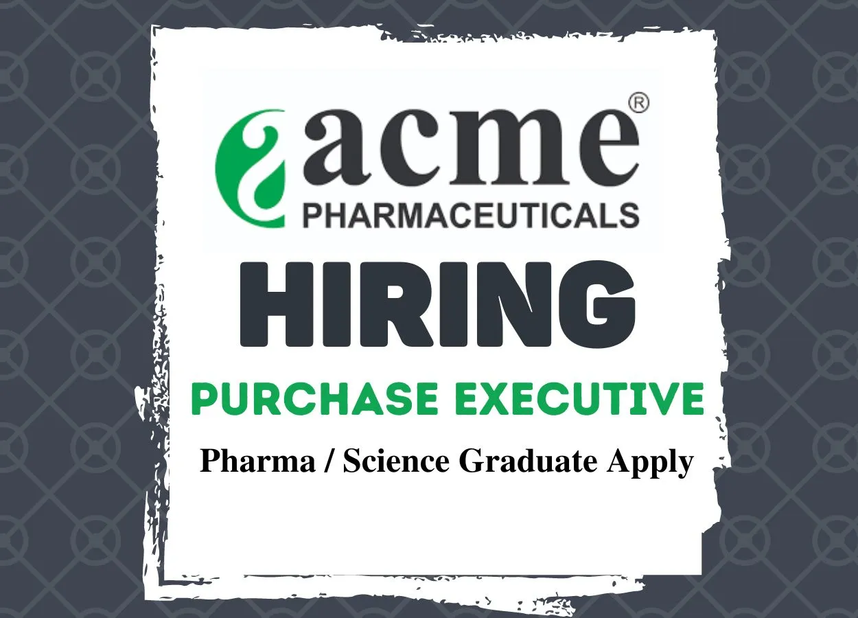 Require Purchase Executive at ACME Pharmaceuticals