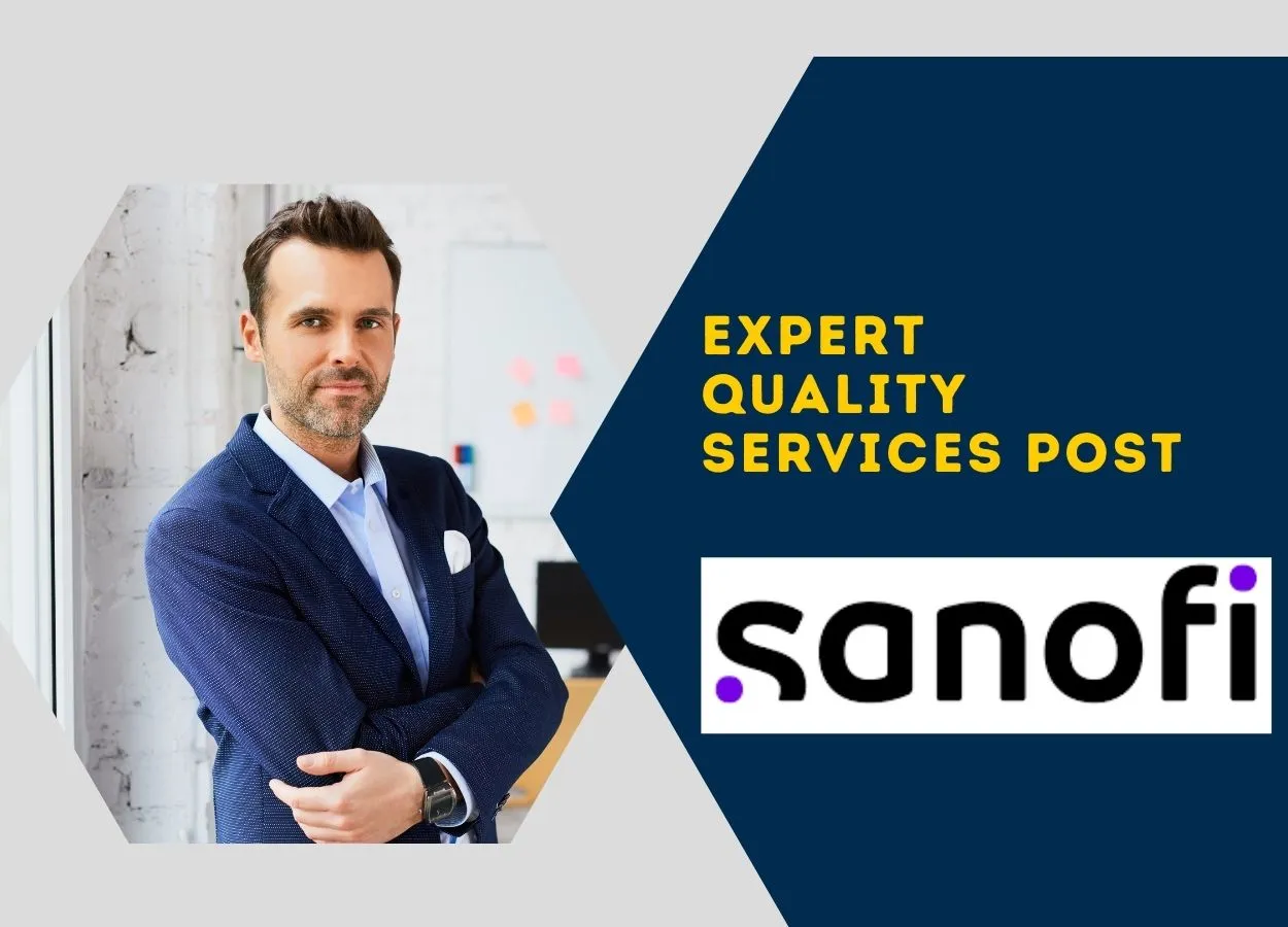 Work as Expert Quality Services at Sanofi