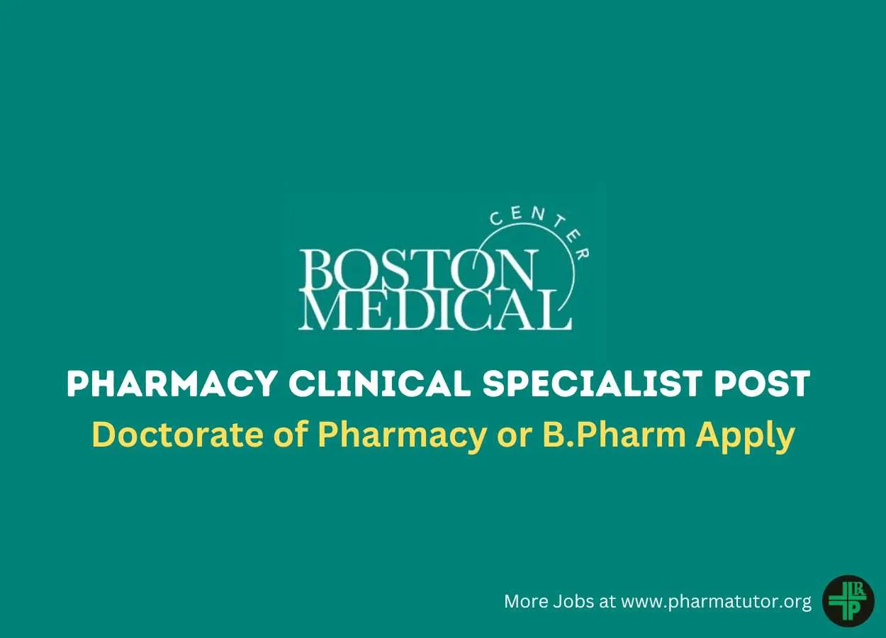 Work as Pharmacy Clinical Specialist at Boston Medical Center