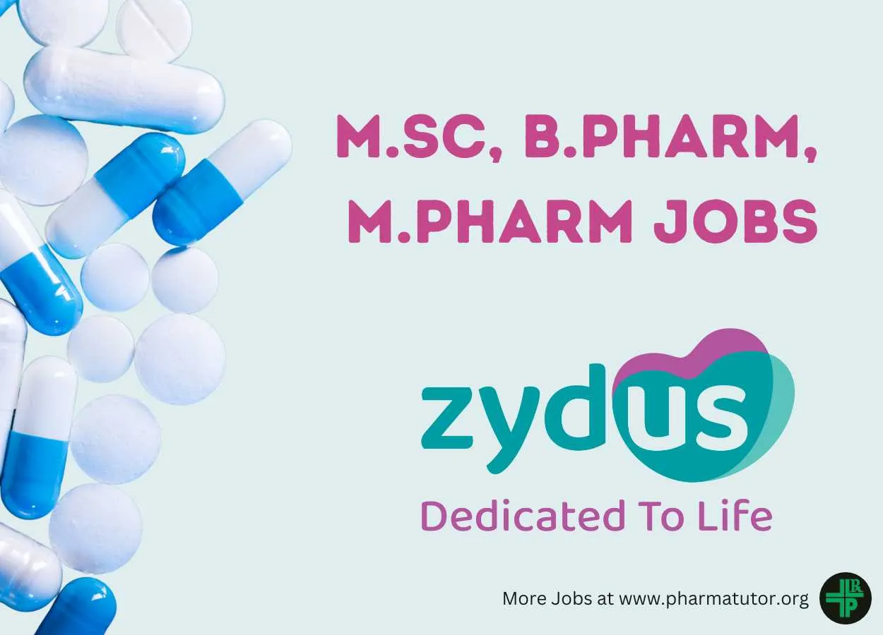 Zydus Lifesciences Walk-in interview - Hiring for Ahmedabad SEZ-I Unit