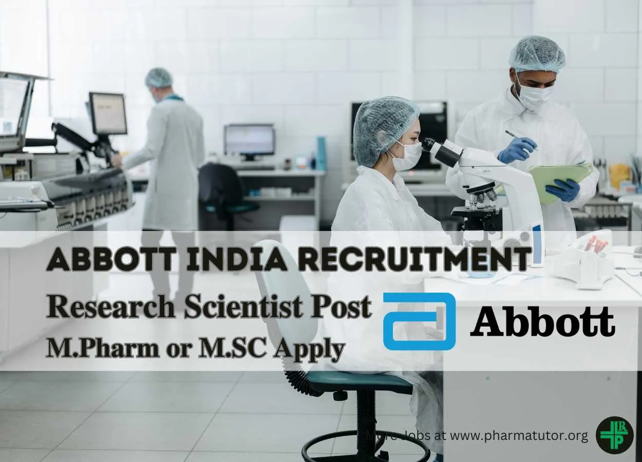 Abbott looking for Research Scientist