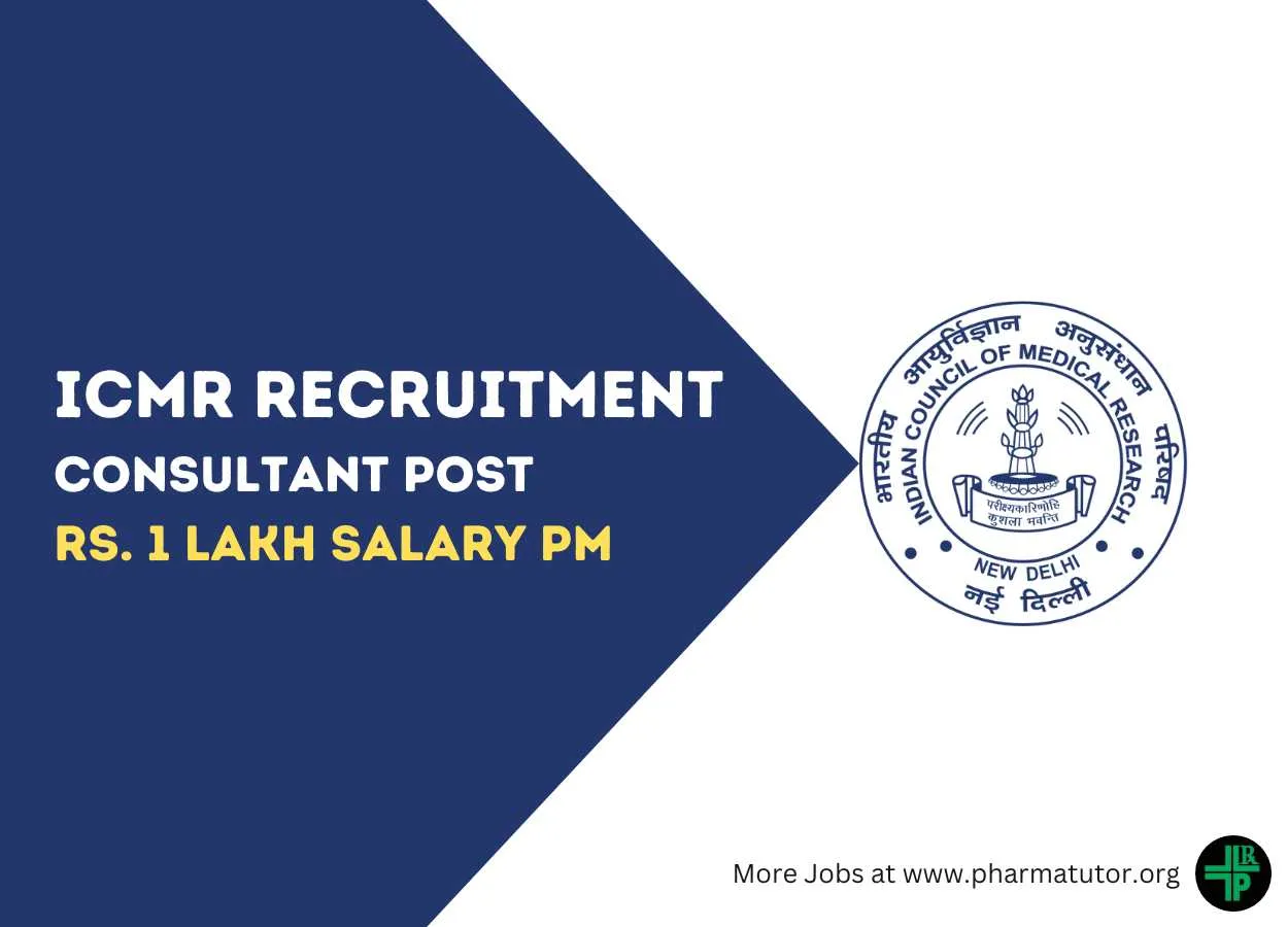 Application for post of Consultant at ICMR