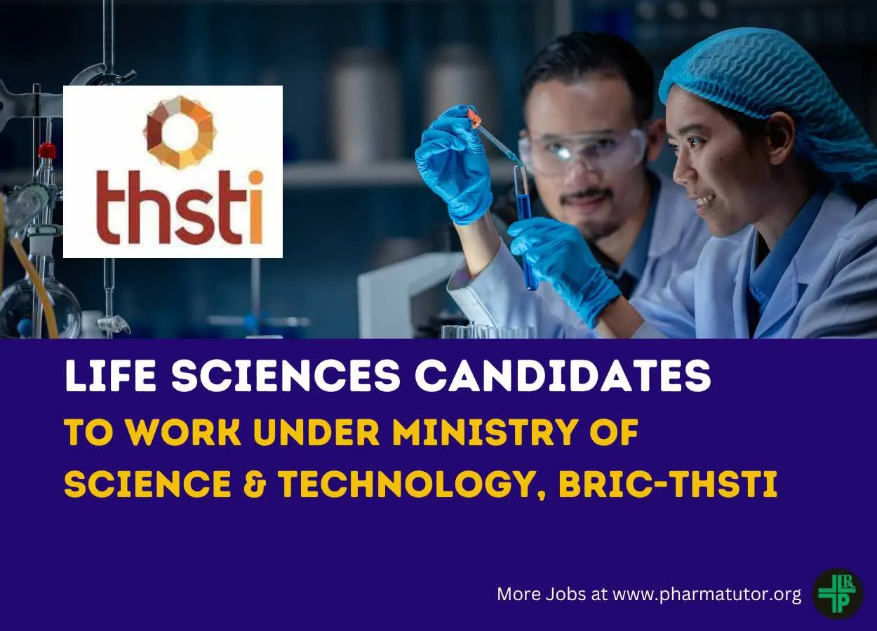 BRIC-THSTI looking for Life Sciences Candidates