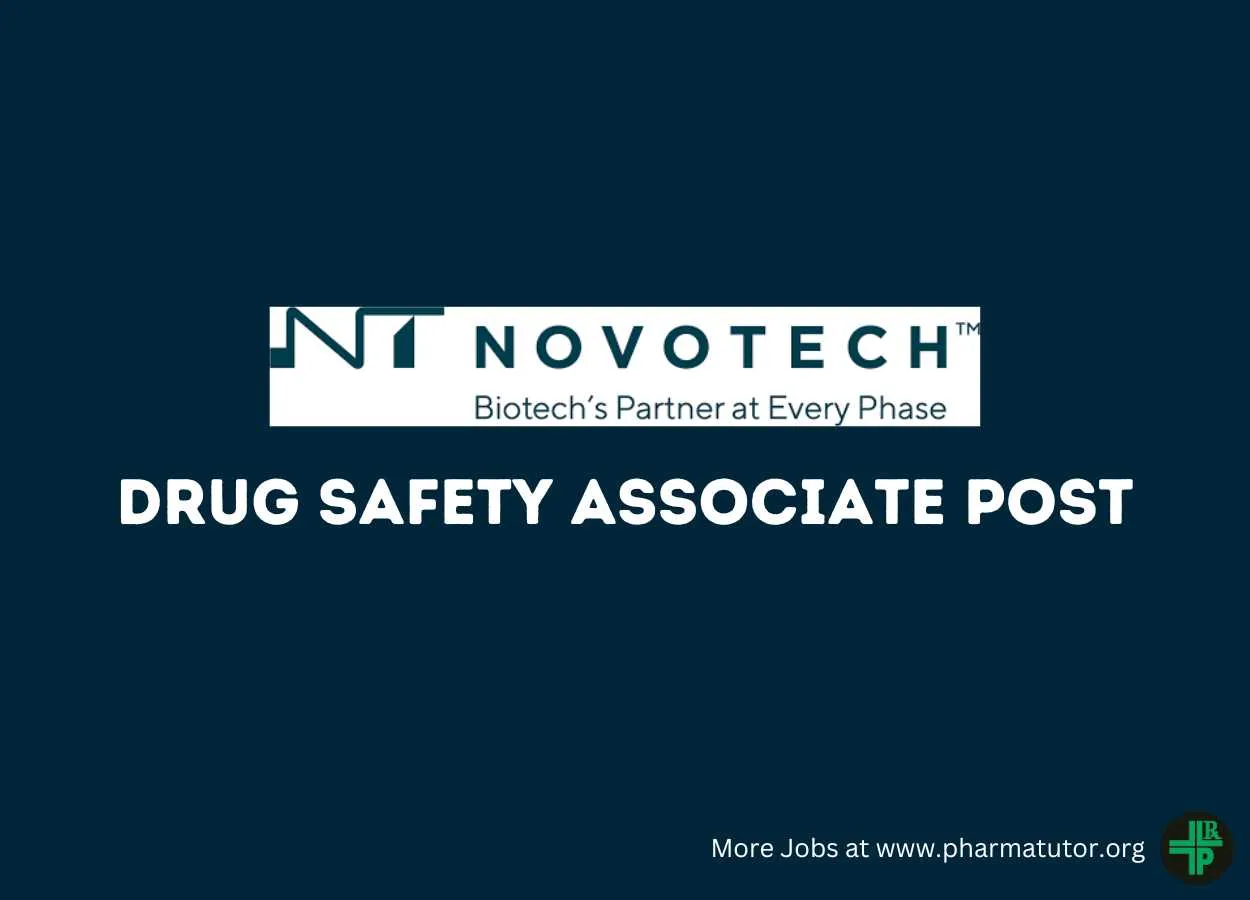 Novotech looking for Drug Safety Associate