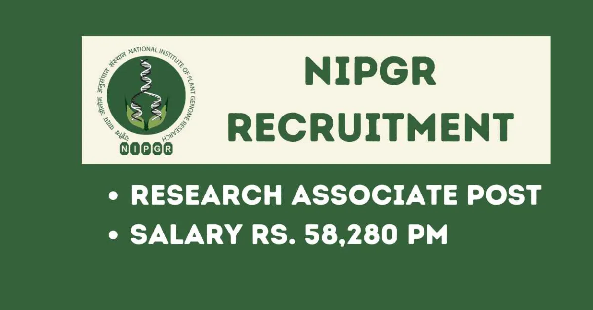 Vacancy for Research Associate at National Institute of Plant Genome Research